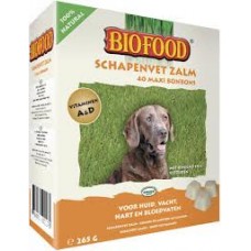 Biofood sheep fat treats with salmon oil for dogs